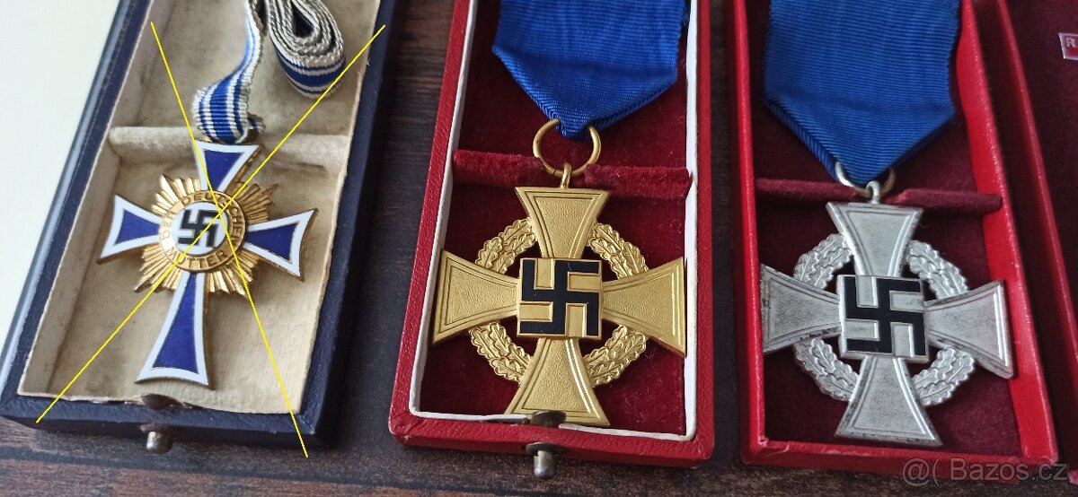 Medaile, vyznamenání, odznaky Německo. - 8