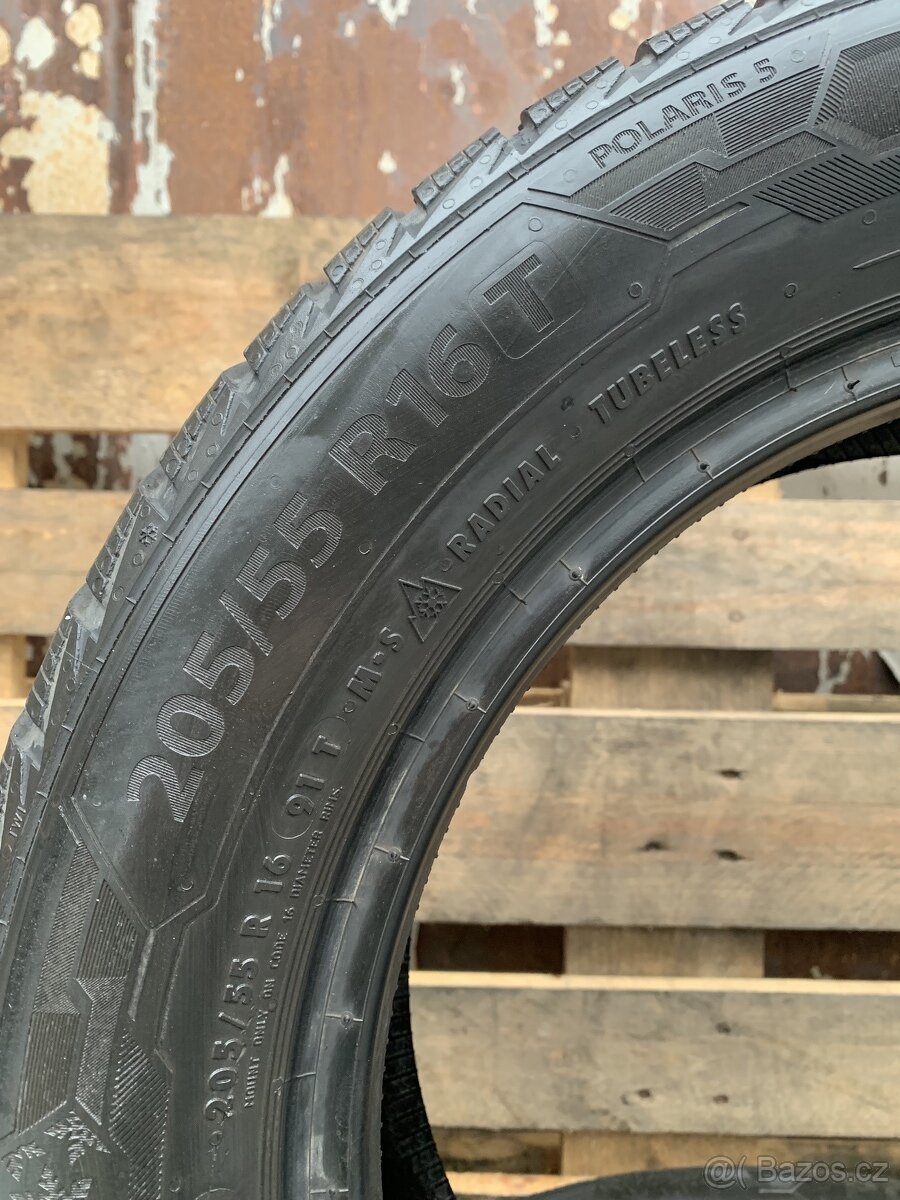 2ks 205/55/16 Barum/2019-2018/91T/zimní 5.3m - 8