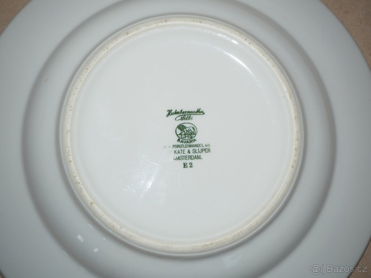 Talíř lodní N.V. Stoomvaart Maatschappij Nederland 20. léta - 8