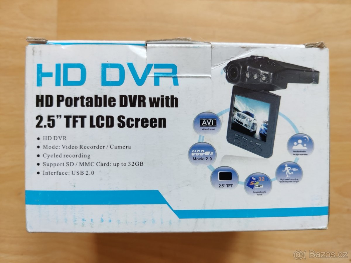 Prodám novou HD DVR kameru do auta - 8