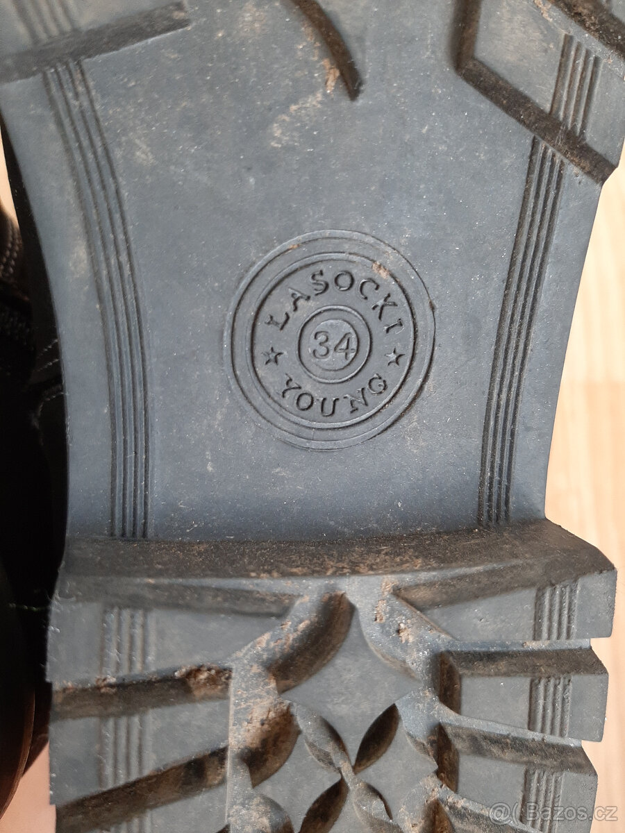 kotníkové dívčí boty lasocki young - 8