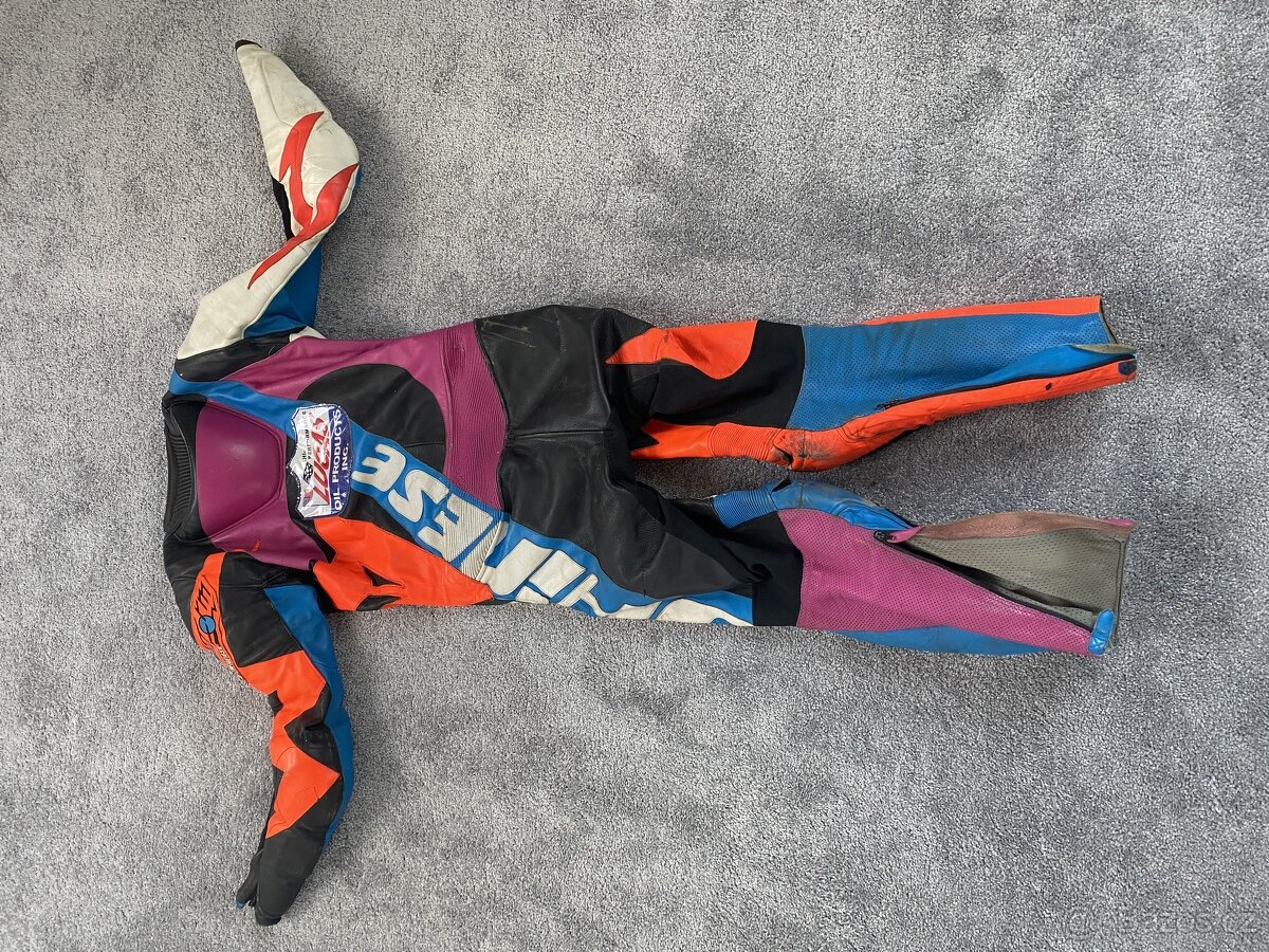 Jednodílná kombinéza Dainese, vel 54 - 8