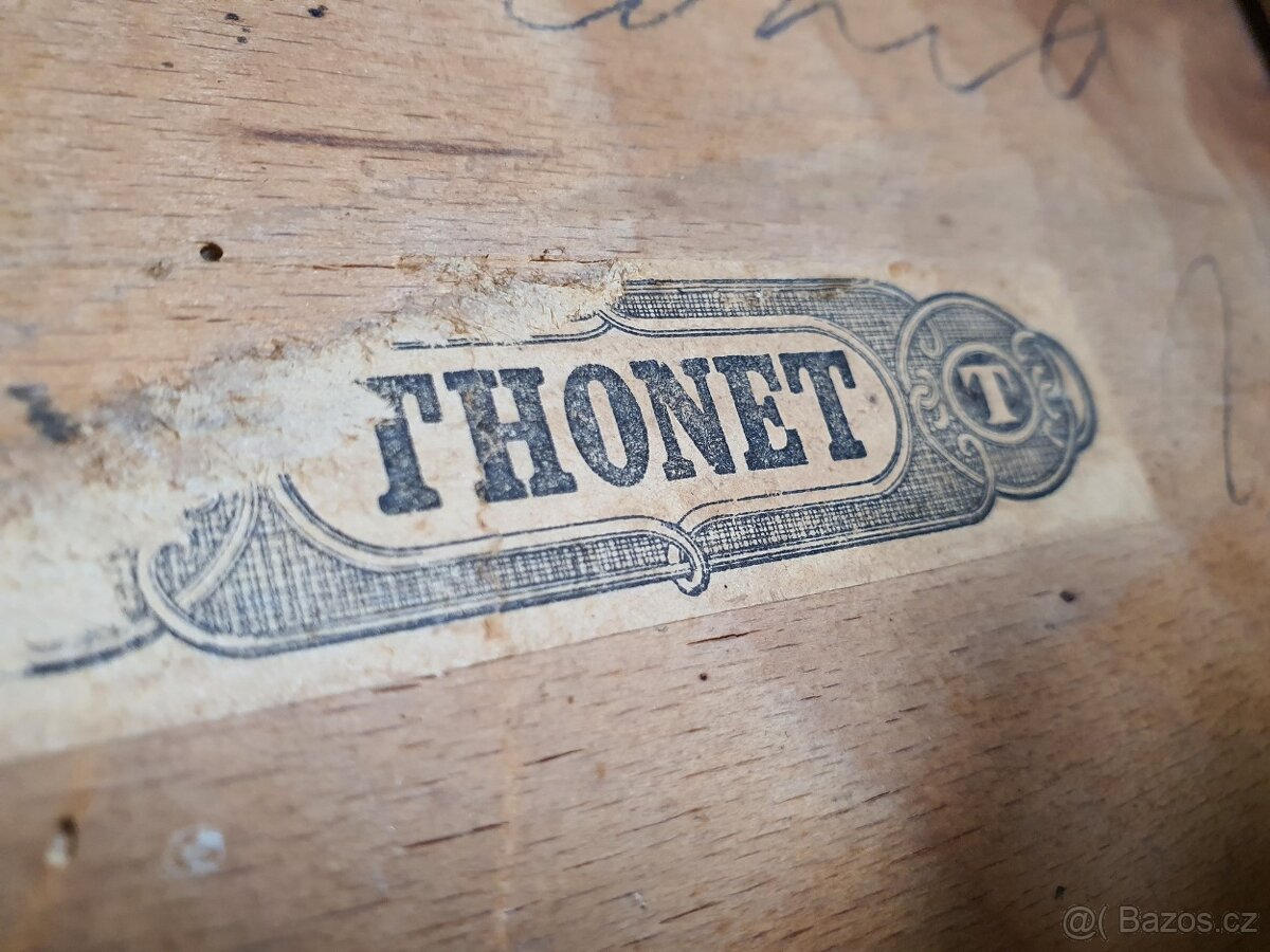 retro starožitné ČSSR židle 4ks socialismus 1940 - 1960 - 8