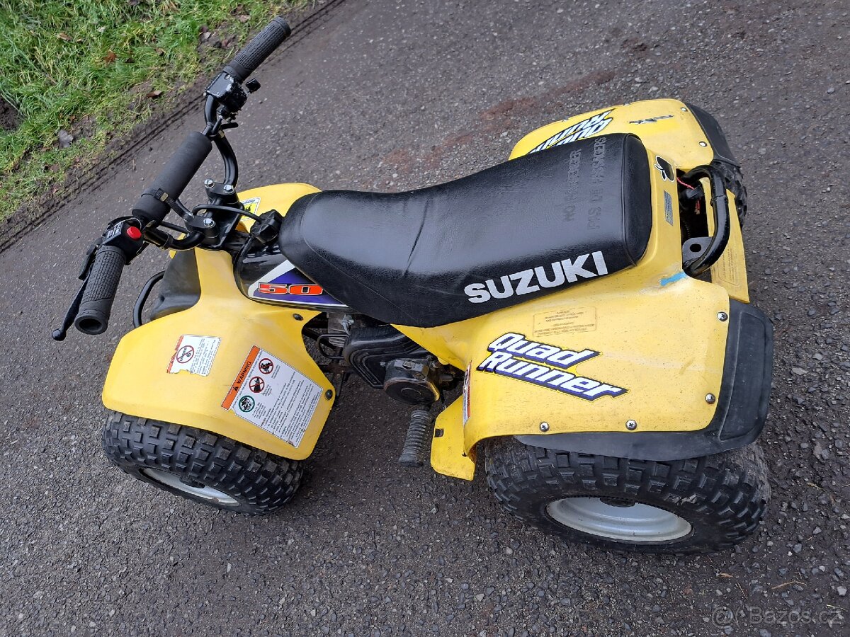 DĚTSKÁ SUZUKI LT 50 QUAD RUNNER MINI QUAD - 8