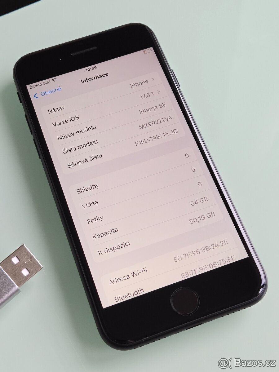 iPhone SE 2020, 80%🔋 - 8