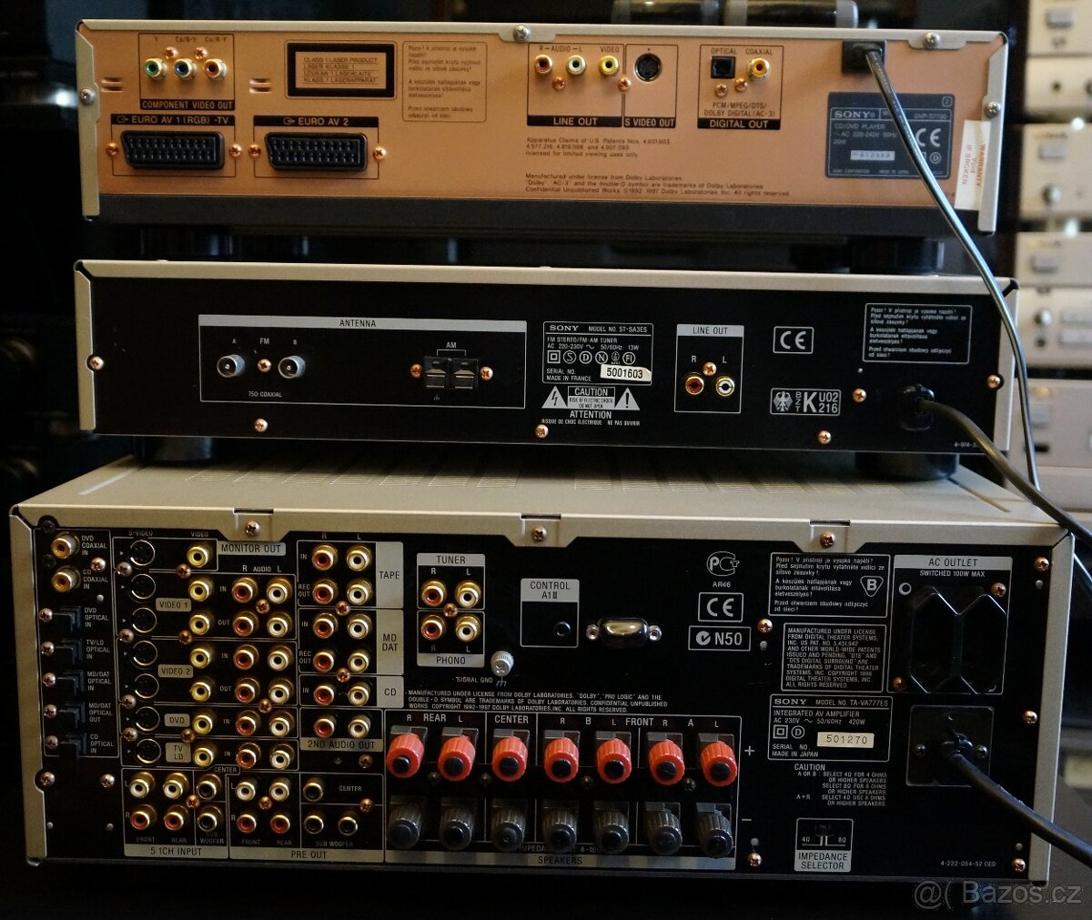 SONY HIGH -END SESTAVA ES CHAMPAGNE - 8