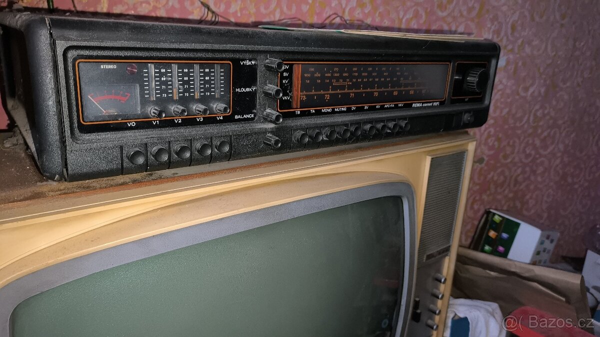 Rádio REMA Cornet 840 HiFi (retro) + návod - 8