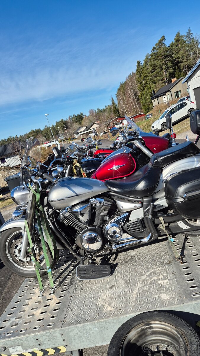 Yamaha xvs 1300 xv 1900 midnightstar 2009 - 8