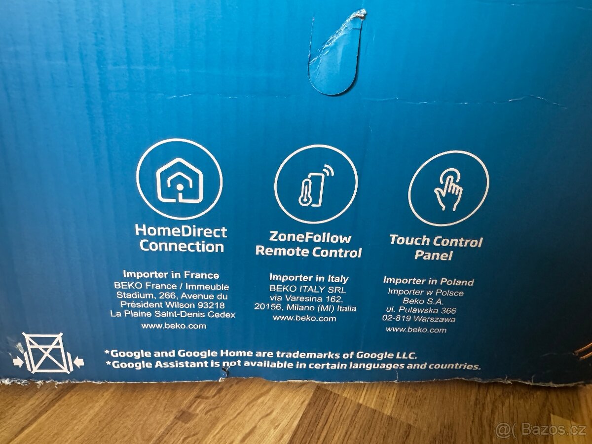 Mobilní klimatizace Beko BP-1125C chladí i topí - 8