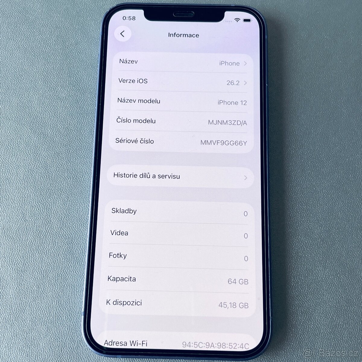 Apple iPhone 12 64gb violet, použitý - 8