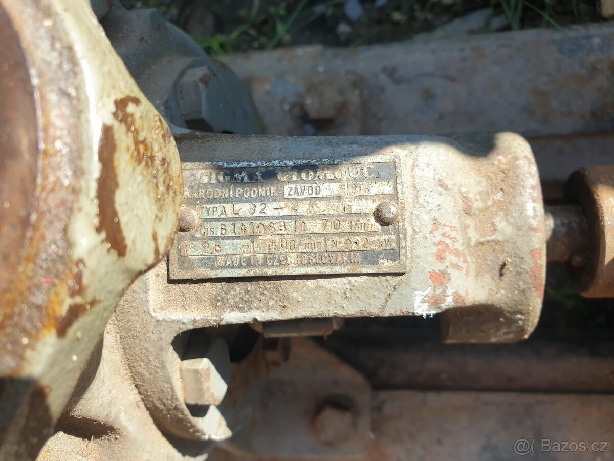 Čerpadlo Sigma s elektromotorem, kalové čerpadlo - 8