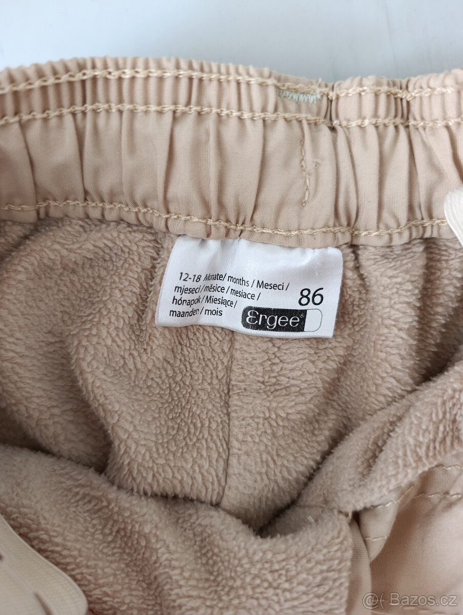 Zimní oteplené kalhoty - 8