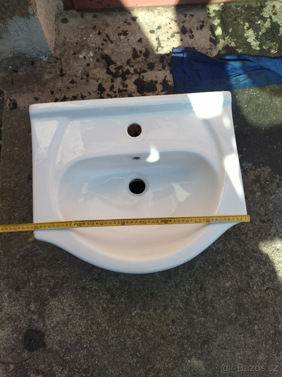 Umyvadlo keramické - nábytkové Naturel 50 x 43 cm - 8