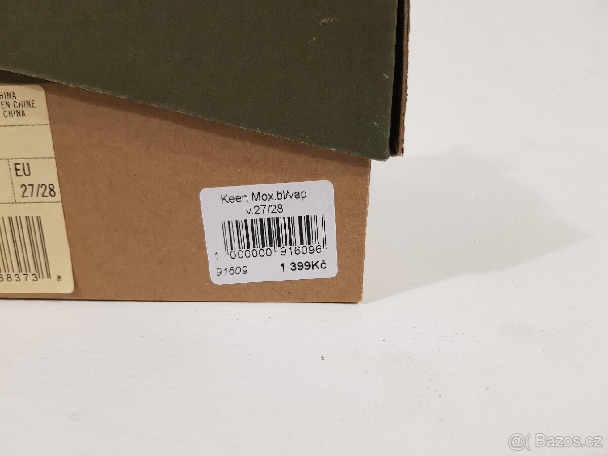 Prodám dětské letní boty Keen - velikost 27/28 - 8