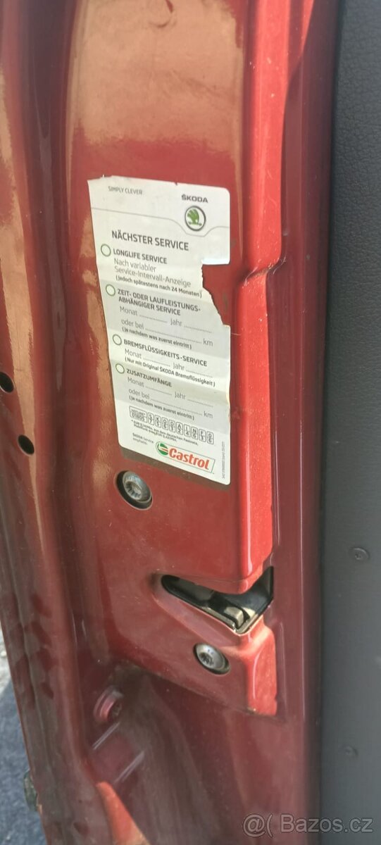 Přední levé dveře(ridič) Škoda Octavia Combi tour I(1) - 8