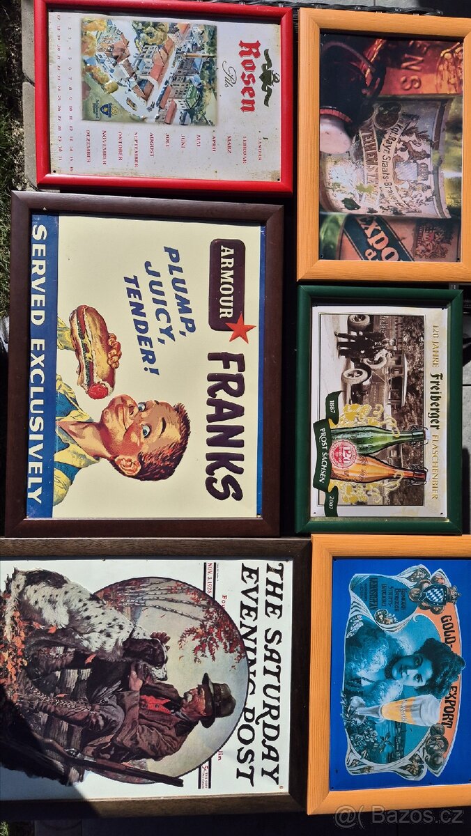 Reklamní plechové rabule - 8