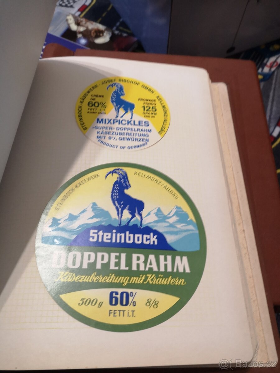 Sbírka etiket ze sýrů - 8