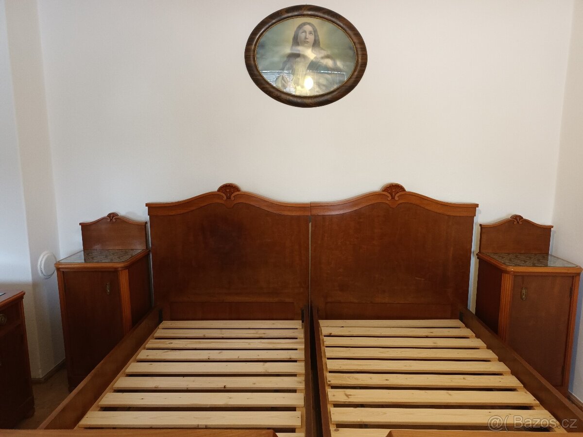 Prodám starožitný nábytek - ložnice. - 8