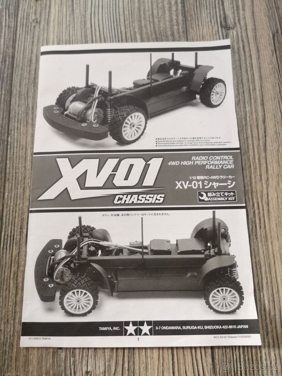 RC závodní Auto Tamiya XV 1:10 4WD - 8