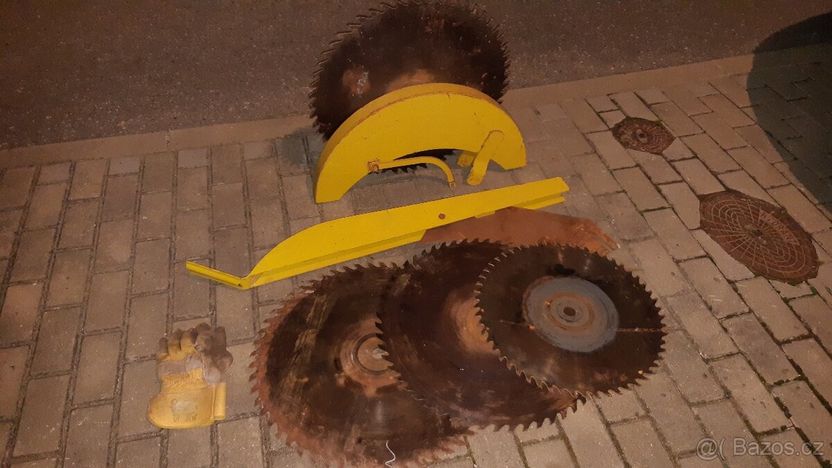 KOTOUČE 500 až 600 mm, STŮL S LIŠTOU /// a Cirkulu HOP, HVP - 8