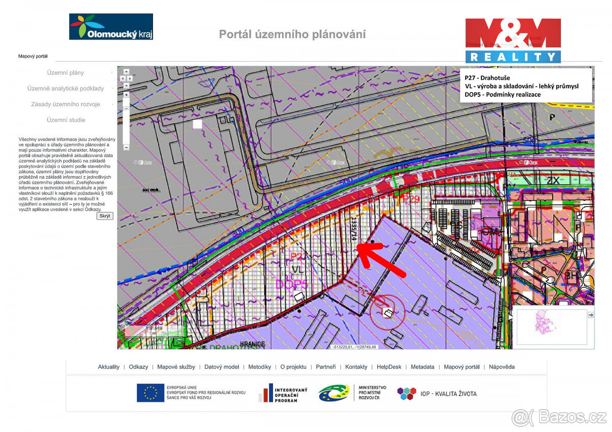 Prodej pole, 1575 m², Hranice - 8