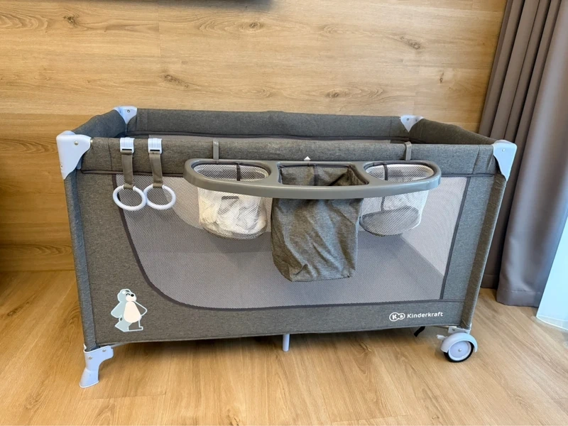 Kinderkraft cestovní postýlka s doplňky - 8