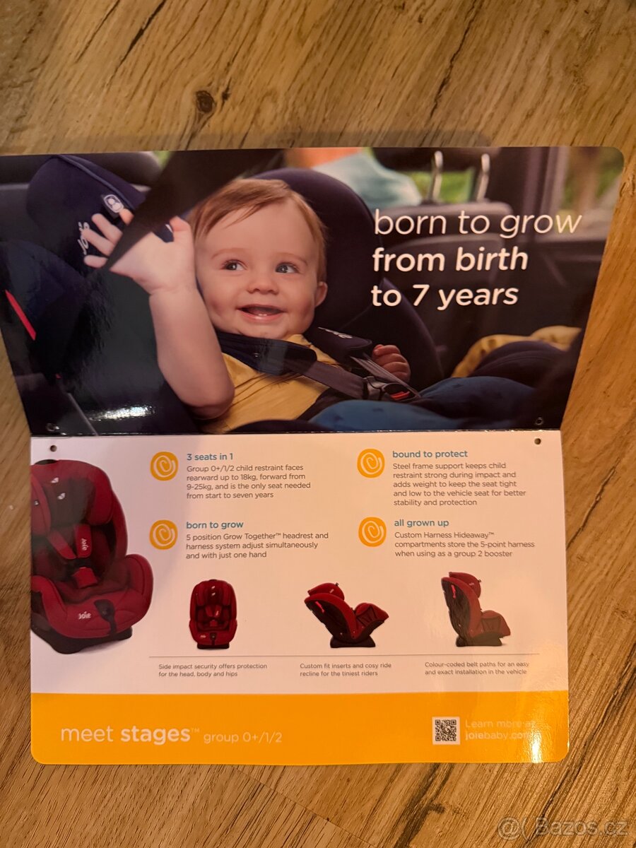 Autosedačka Joie Stages 0-25 kg - 8
