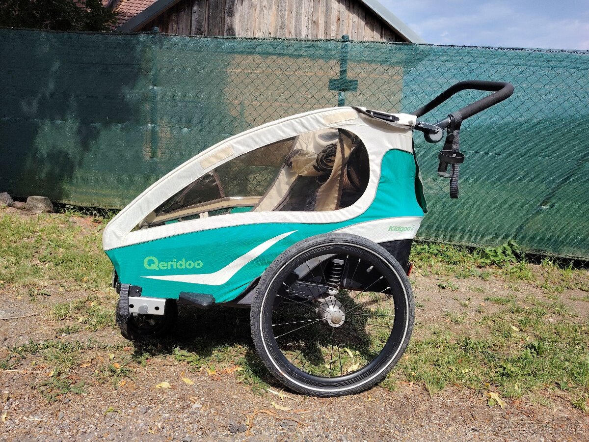 QERIDOO Vozík Kidgoo2 za kolo - 8