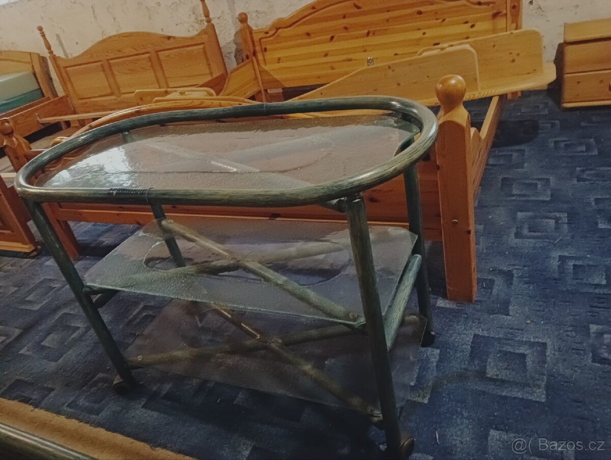 Unikátní dřevěná postel 160 - 8