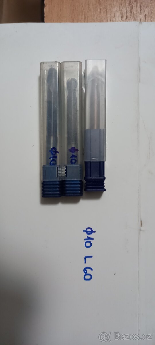 Tvrdokovova kulova fréza Atorn d1-d10 - 8