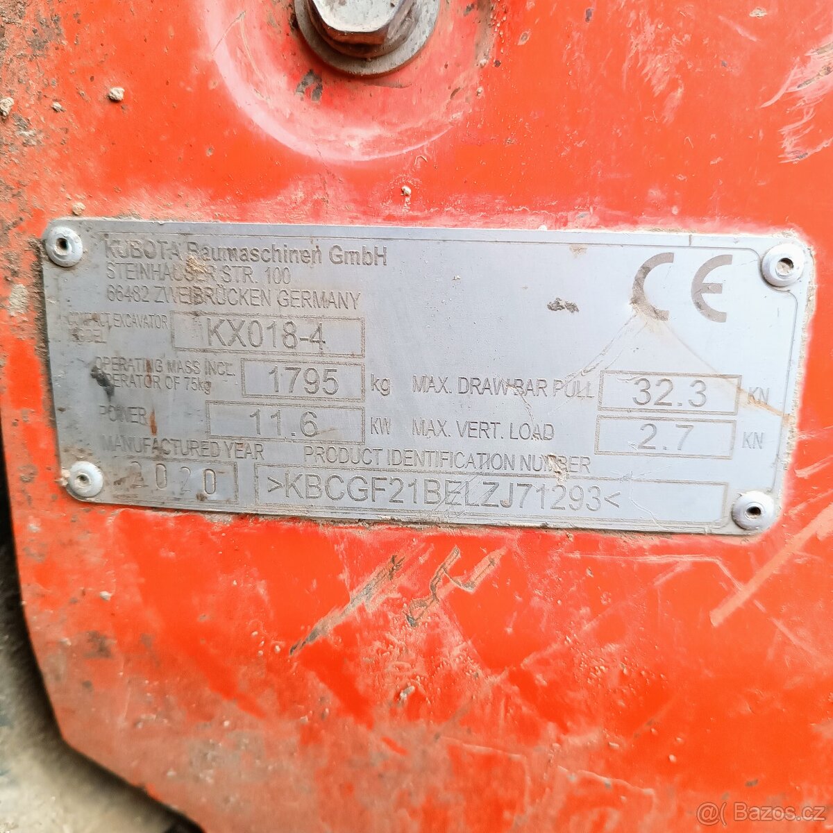 Kubota KX018-4 Minibagr - 8