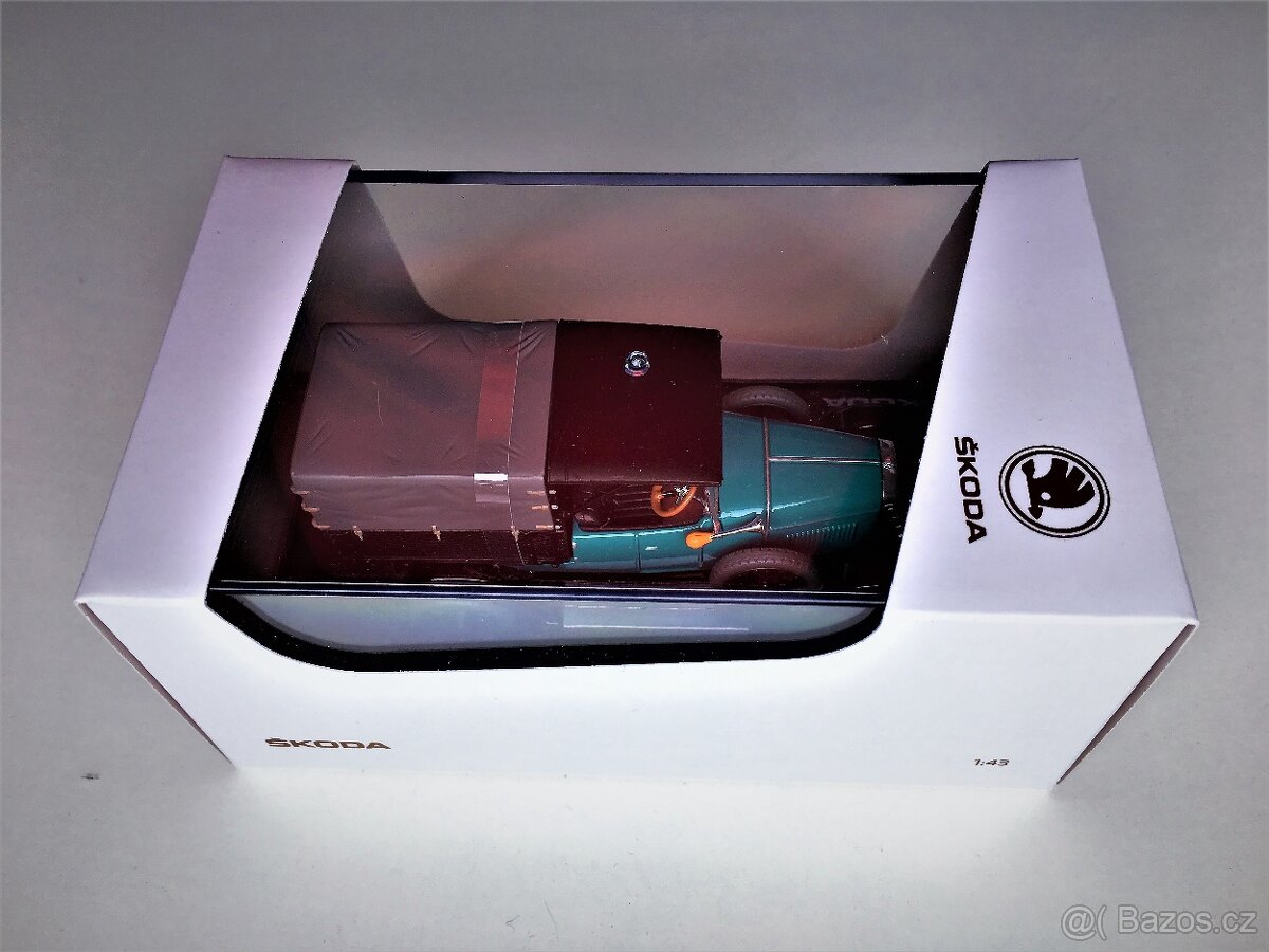 Model Laurin&Klement 110 Pick-up 1927 zelená Abrex 1/43 - 8