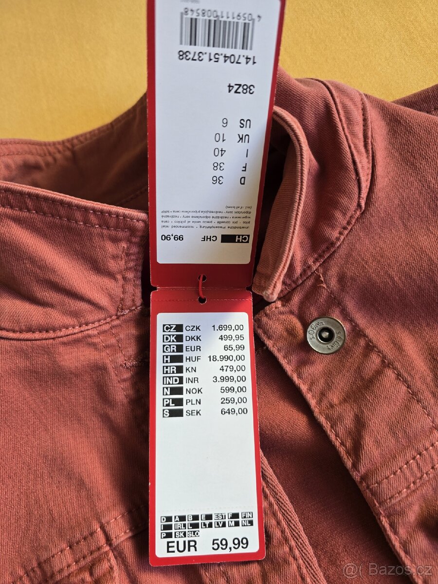 Dámská jeans bunda s.Oliver - 8