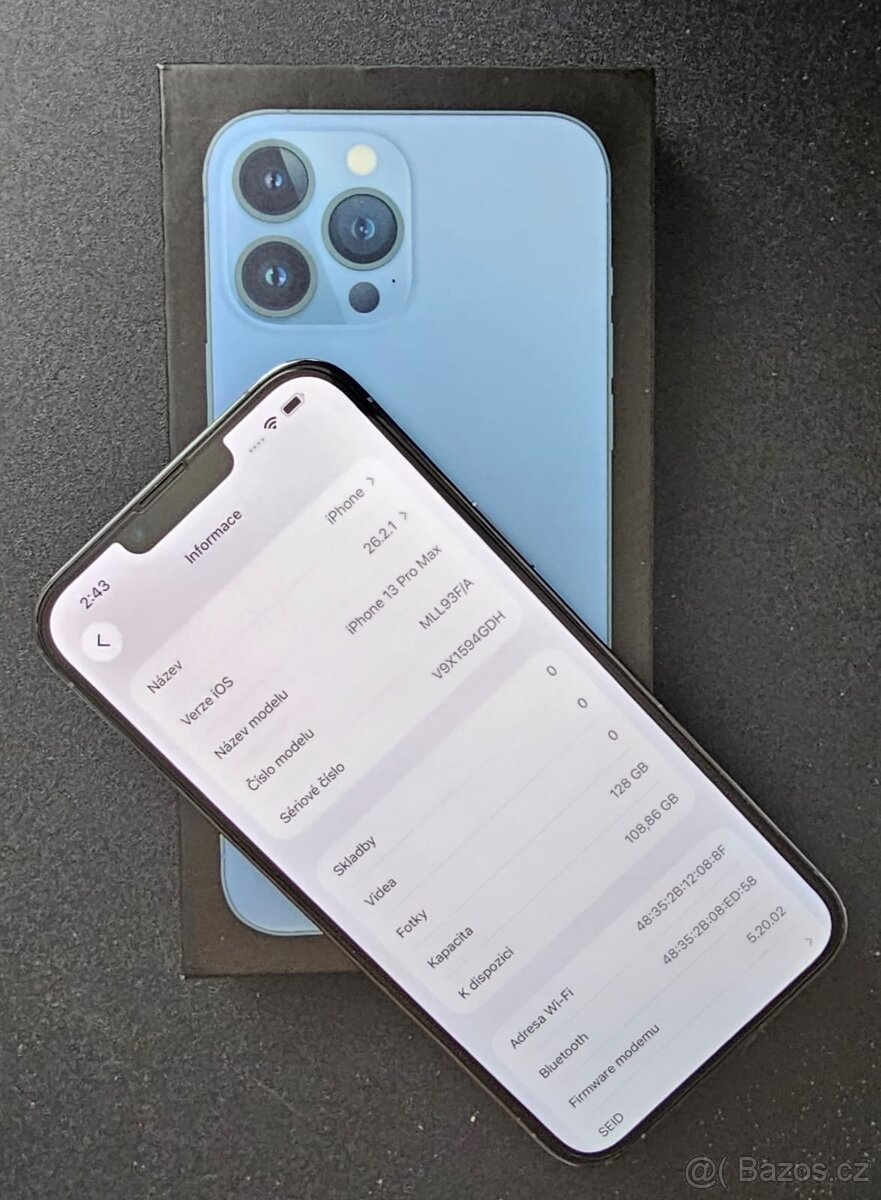 Apple iPhone 13 Pro max modrý 128GB - ako nový - 8
