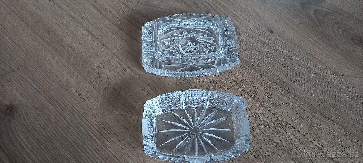 Broušené sklo toaletní sada - 8