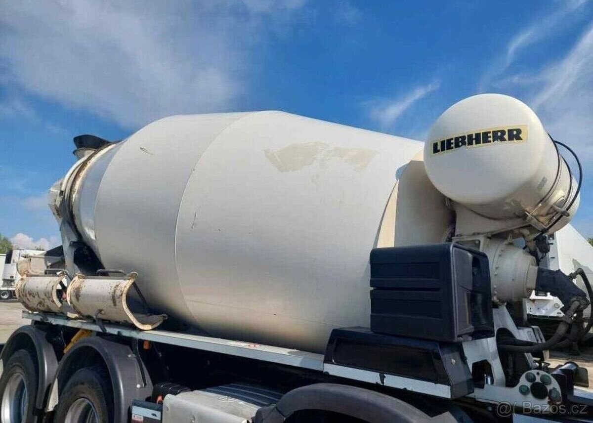 Prodám Valník MAN TGS 32.460 BB mix Liebherr 9m3 - 8