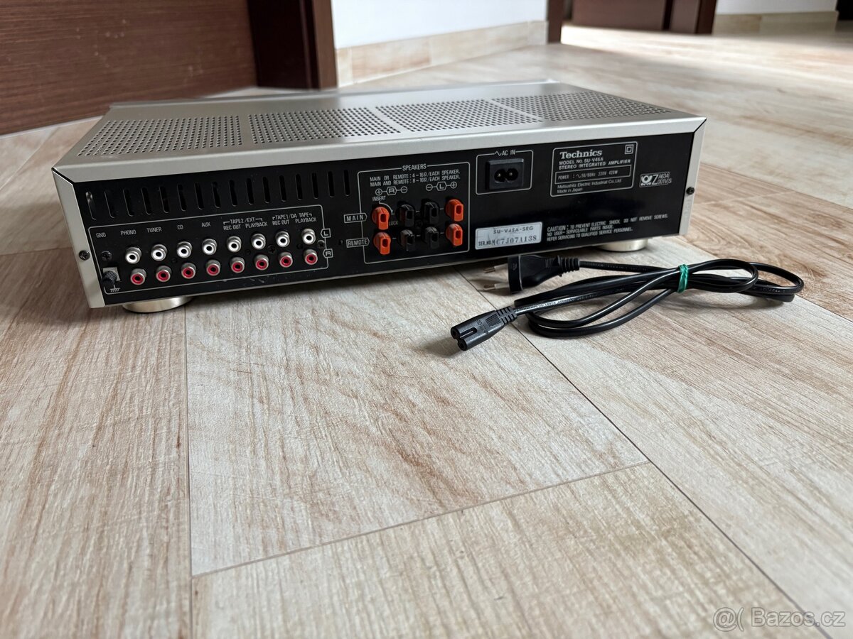 Zesilovač Technics SU-V45A Stereo Amplifier class AA - 8