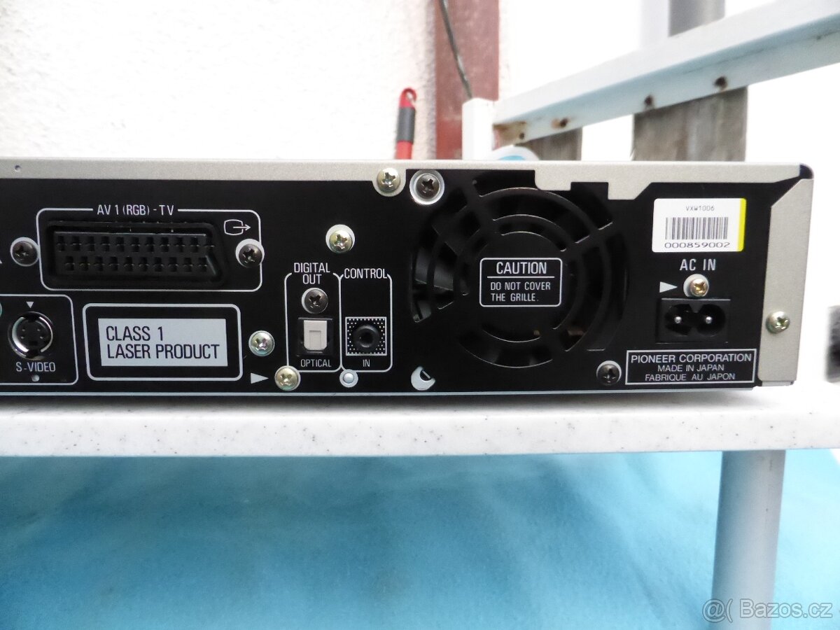 Pioneer DVR-5100H výborný DVD / CD rekordér S HDD - 8