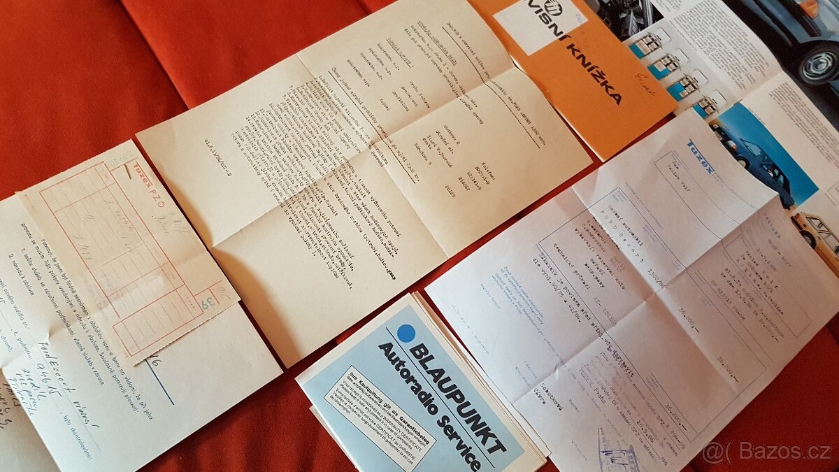 Ford Escort 1,3 , r.v.1984, TOP veterán, TUZEX ČSSR - 8