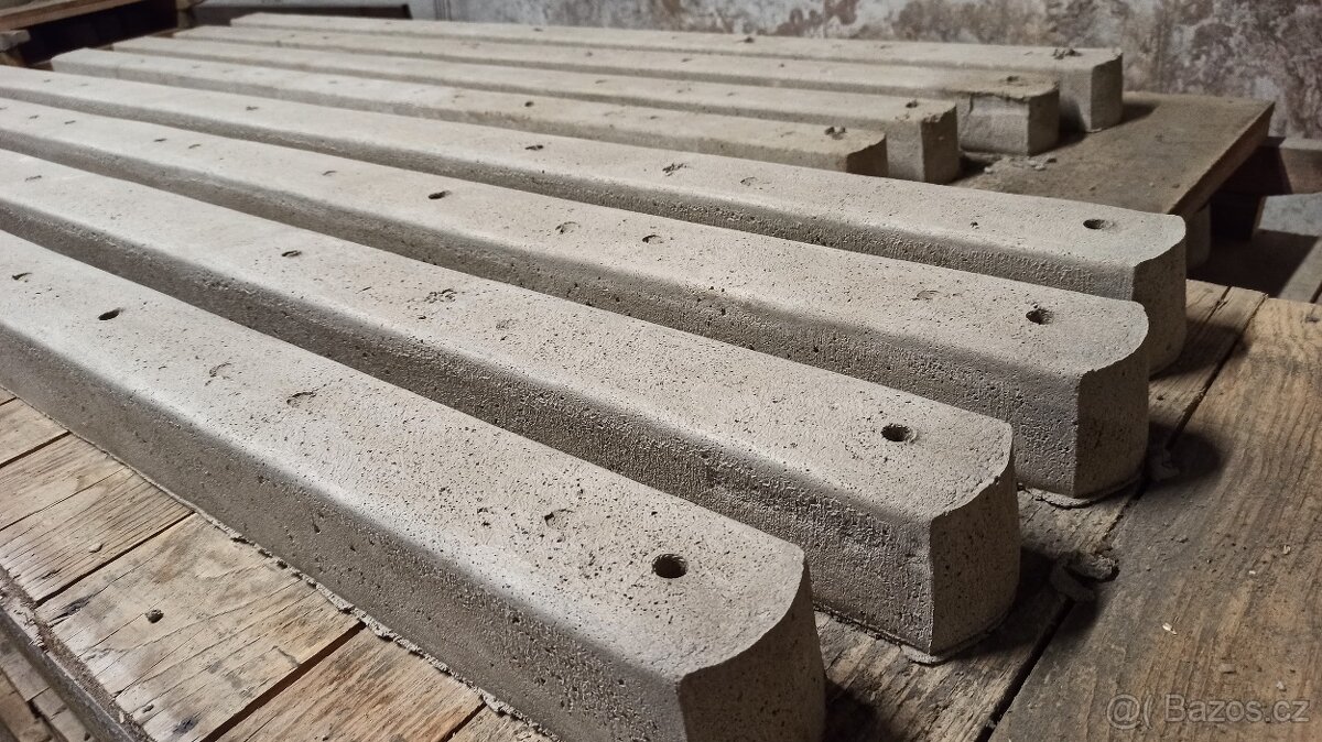 Betonove sloupki 220cm 8cm/8cm - 8