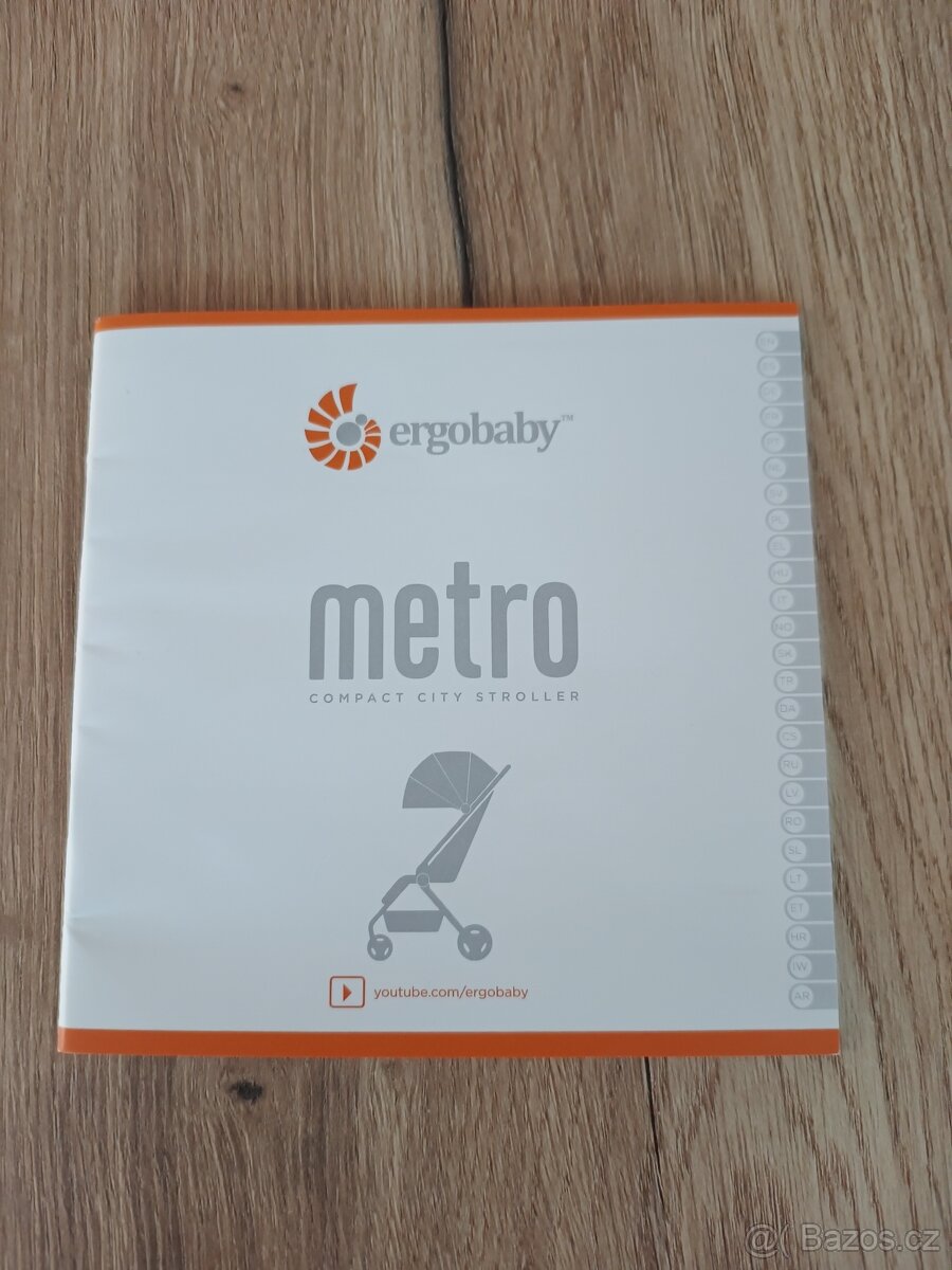 Kočárek ERGOBABY Metro black - 8