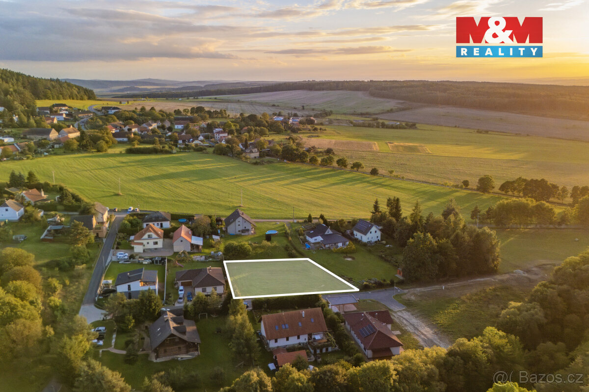 Prodej pozemku k bydlení, 1363 m², Březina okr. Rokycany - 8