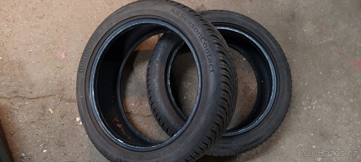 2 celoroční pneumatiky Continental 205/50R17 93V 7,00m 2022 - 8