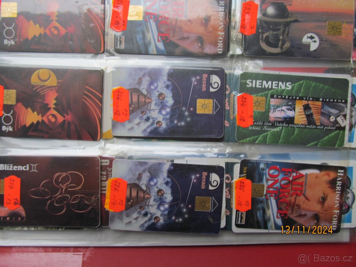 České tel.karty III. - 8