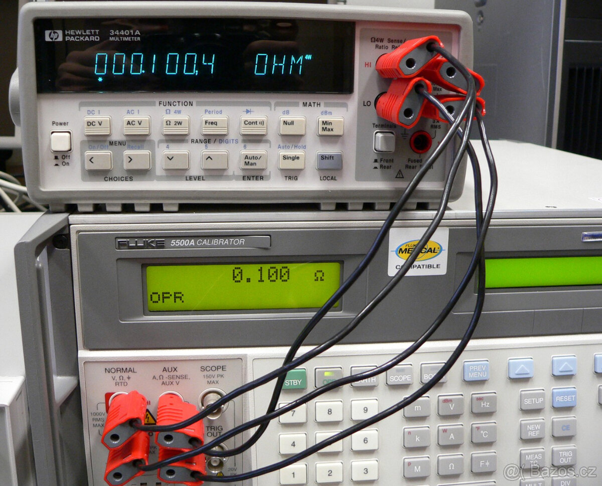 Přesný 6 1/2 místný laboratorní multimetr HP/Agilent 34401A - 8