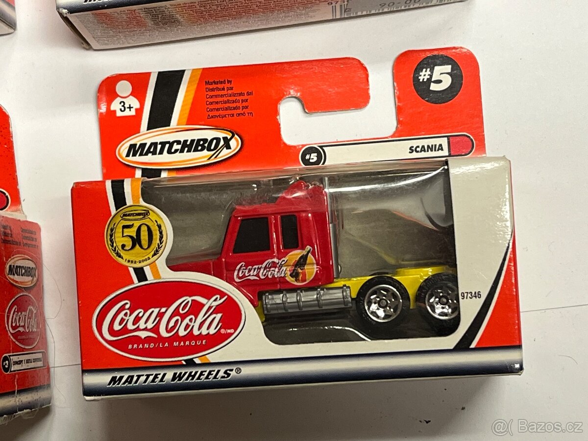 Sběratelské autíčko Coca Cola Matchbox - 8