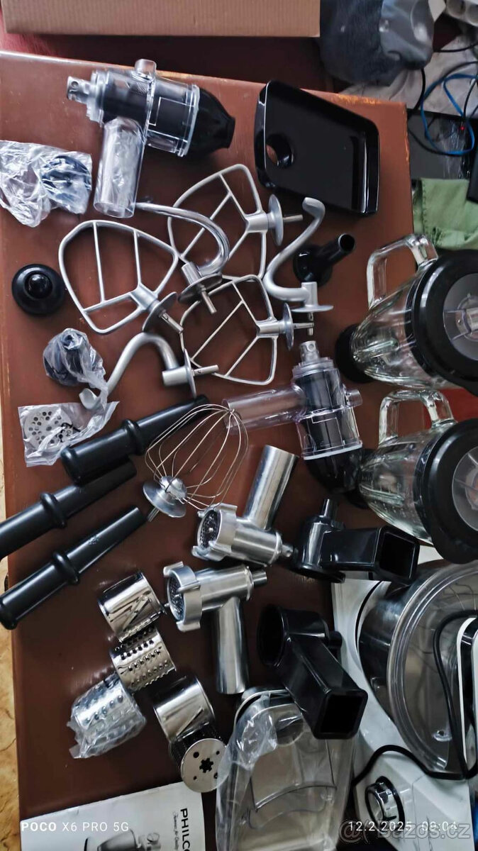 Multifunkční kuchyňský robot PHSM 9000 2x prislušenství - 8