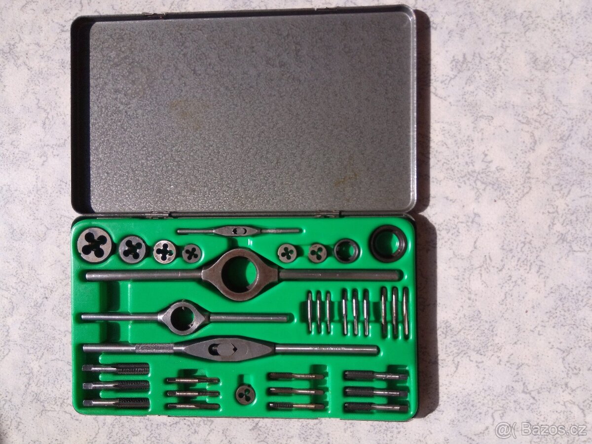 Sada závitníků Narex M1 - stará czechoslovakia - 8