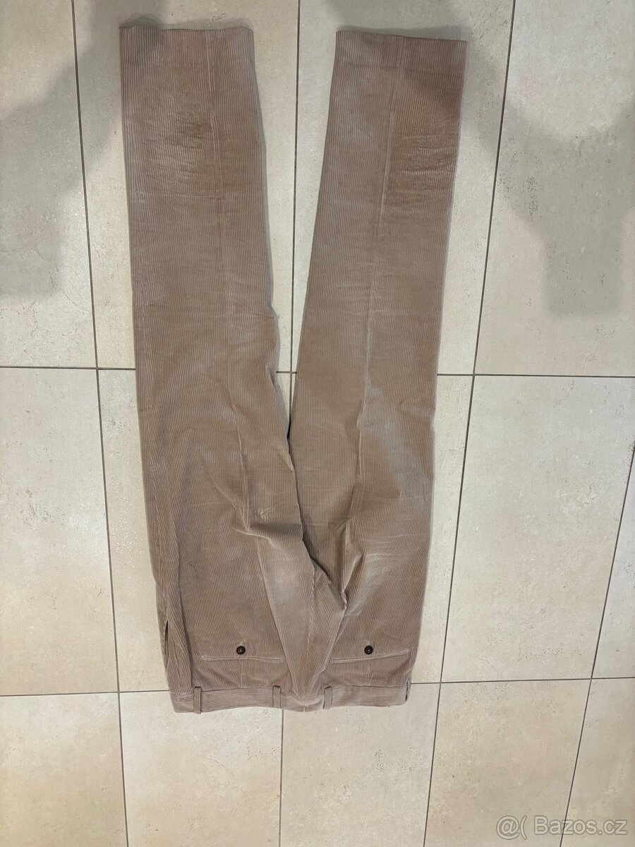 Pánské manšestrové kalhoty, Mango, vel. EUR 42, (UK 32) - 8