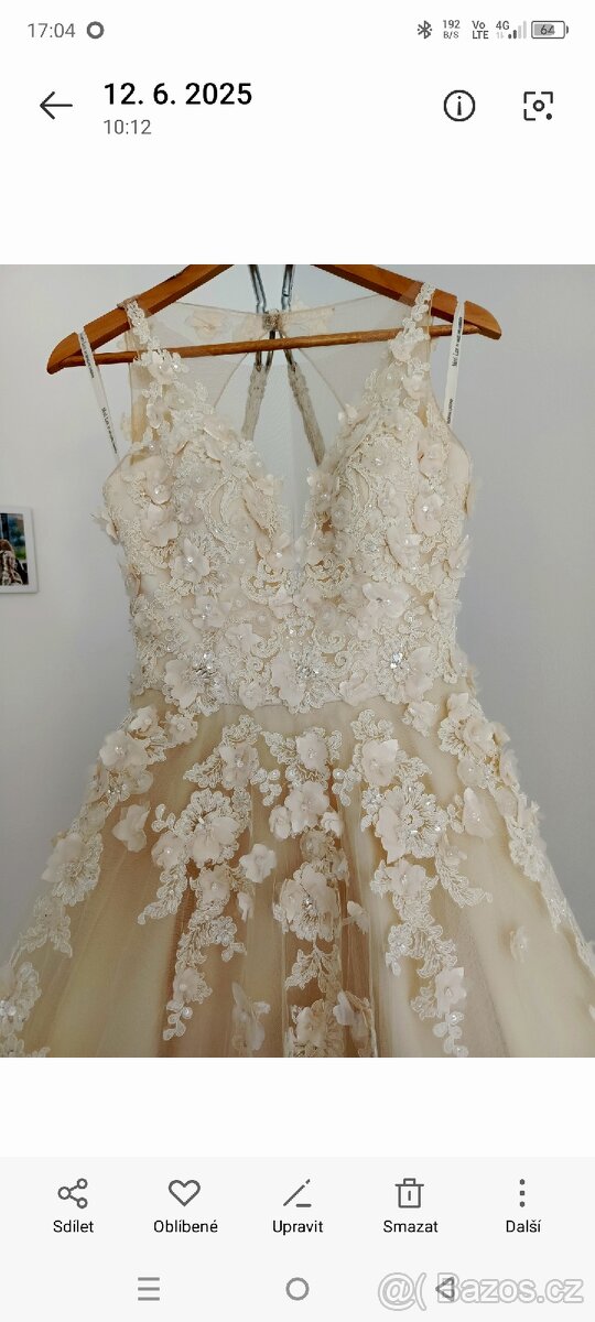 Plesové či svatební šaty - 8